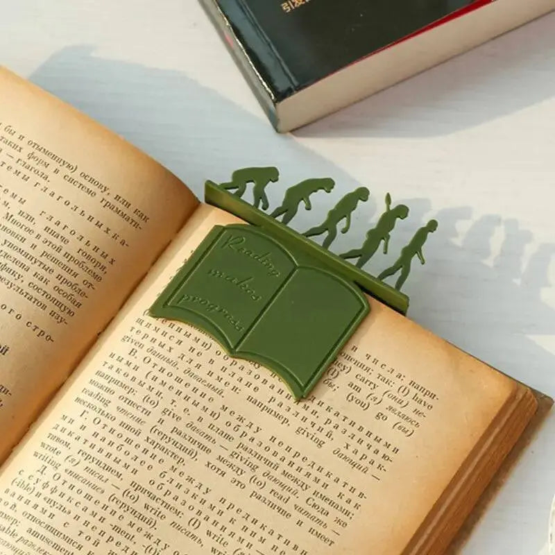 Marque-page évolution Coussin Lecture
