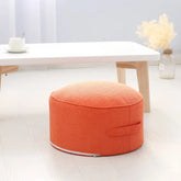 Pouf Orange Coussin Lecture