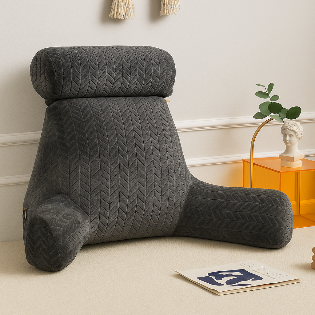 Coussin de Lecture Hiver Coussin Lecture