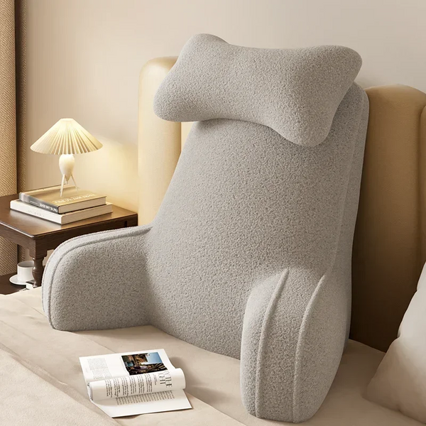 Relivy – Coussin de Lecture pour Lit et Canapé | Dossier et Tête de Lit Rebourrés | Oreiller