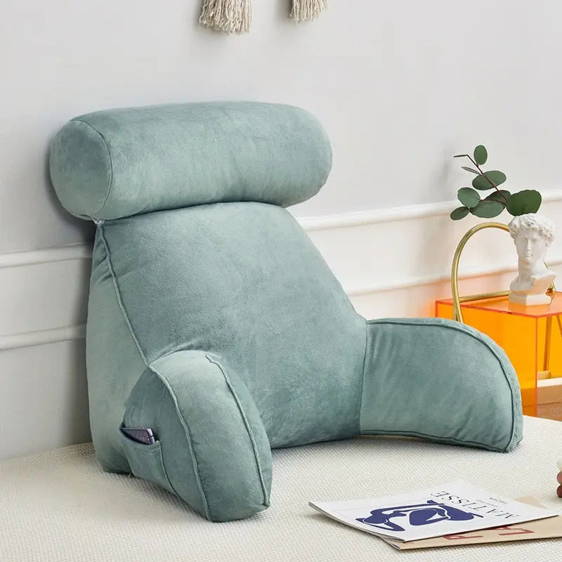 Coussin De Lecture Bleu Clair3