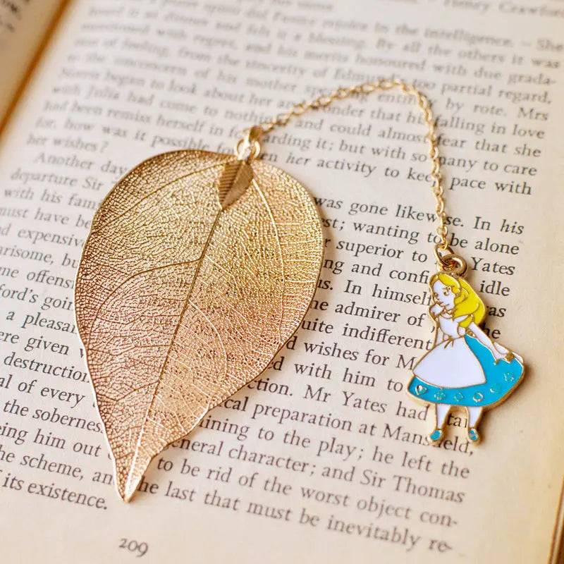 Marque page Alice au pays des merveilles Coussin Lecture