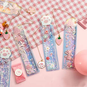 Marque page Kawaii Patte - Coussin De Lecture