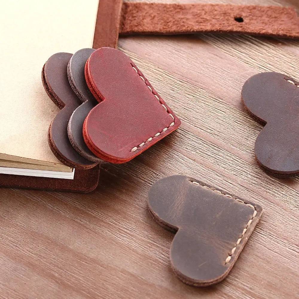 Marque page coin cœur - Coussin De Lecture