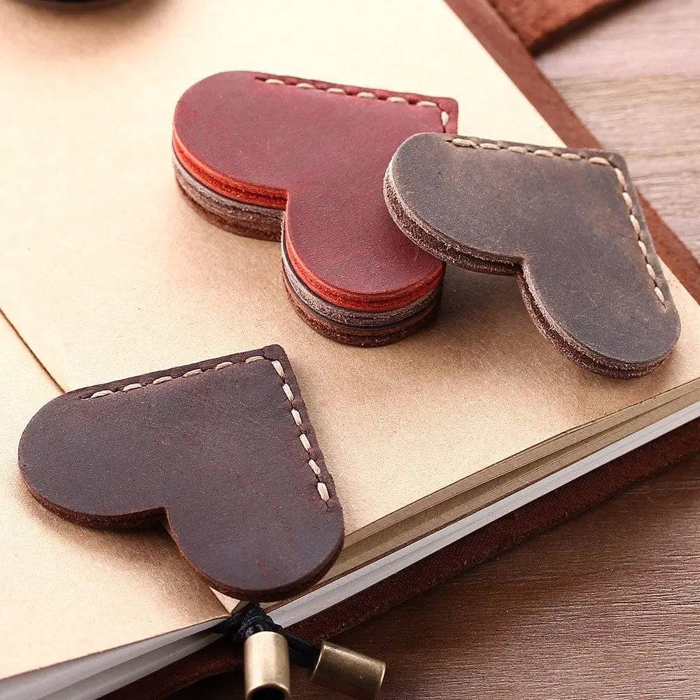 Marque page coin cœur - Coussin De Lecture