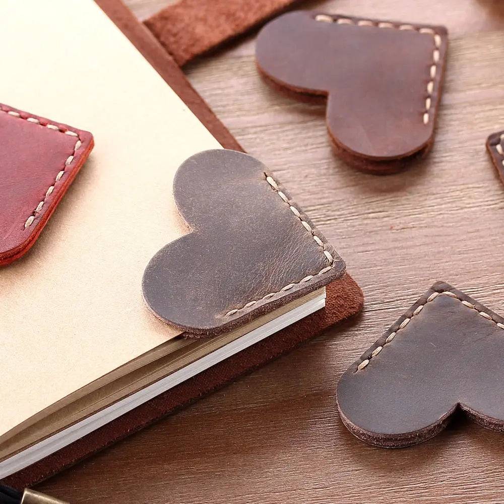 Marque page coin cœur - Coussin De Lecture