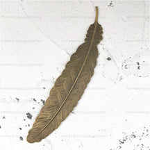 Marque page Plume en métal - Coussin De Lecture