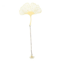 Marque page feuille en métal - Coussin De Lecture