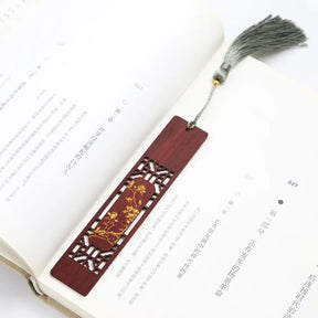 Marque page chinois en bois