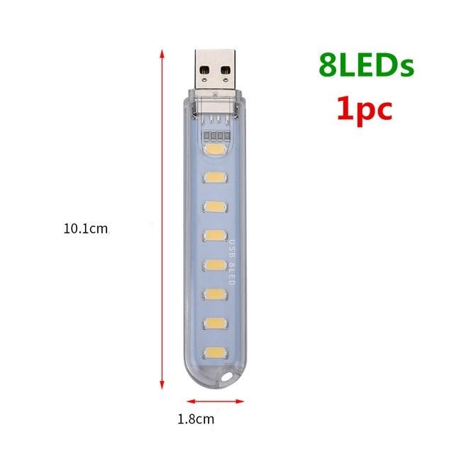 Mini lampe de lecture USB