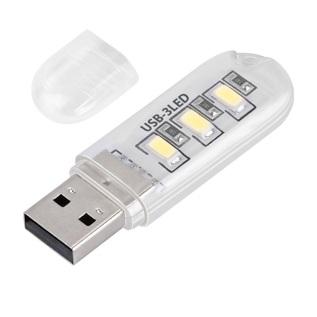 Mini lampe de lecture USB