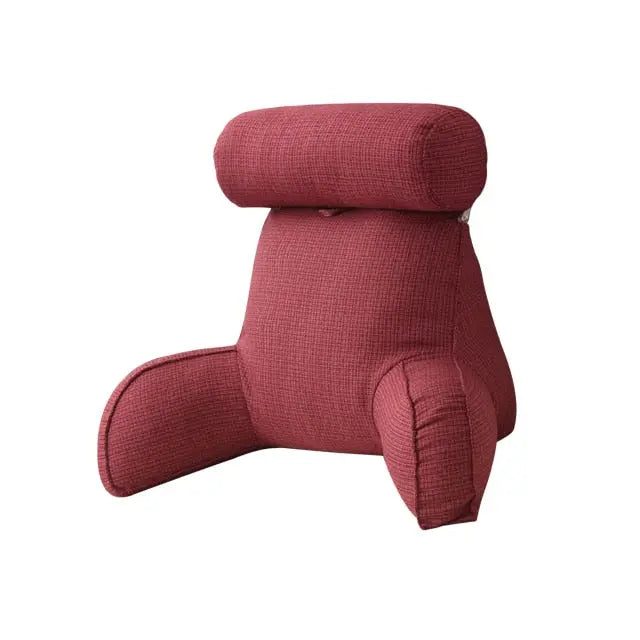 Coussin De Lecture Rouge11