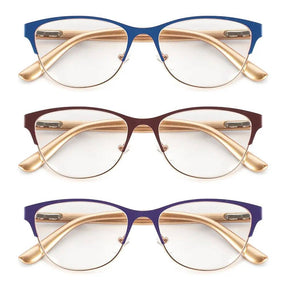 Lunettes de lecture dorées - Coussin De Lecture