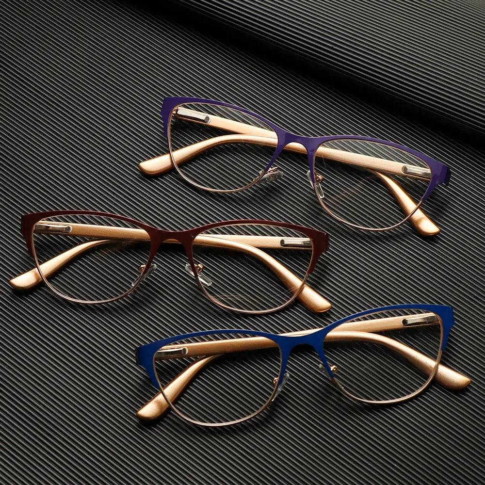 Lunettes de lecture dorées - Coussin De Lecture