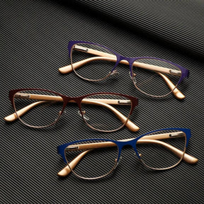Lunettes de lecture dorées - Coussin De Lecture