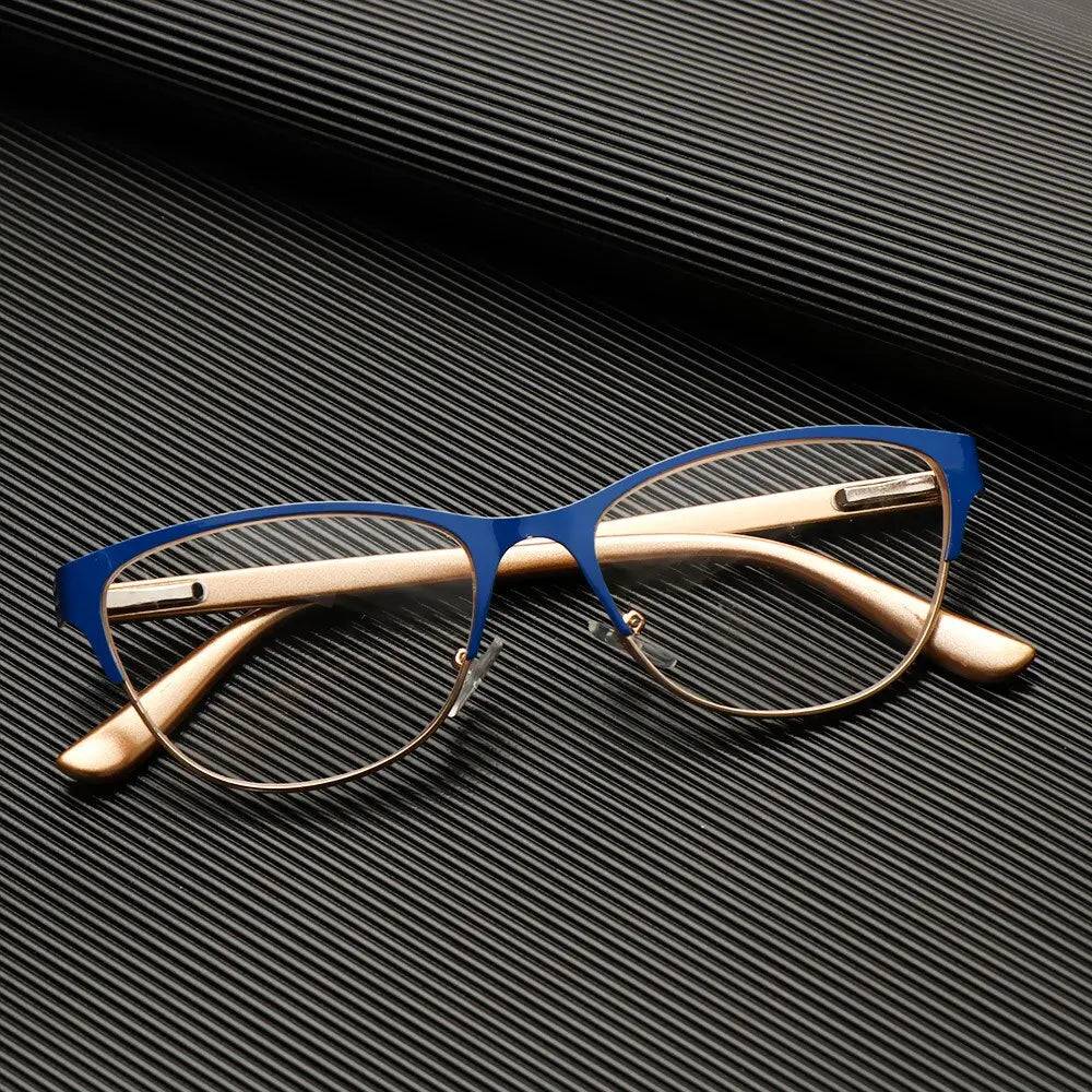 Lunettes de lecture dorées - Coussin De Lecture