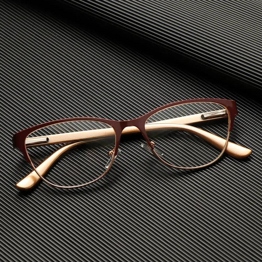 Lunettes de lecture dorées - Coussin De Lecture