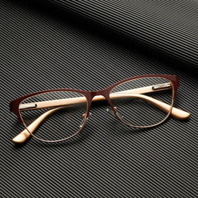 Lunettes de lecture dorées - Coussin De Lecture