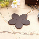 Marque page fleur en cuir - Coussin De Lecture