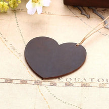 Marque page cœur en cuir - Coussin De Lecture