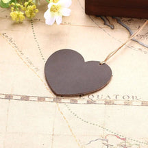 Marque page cœur en cuir - Coussin De Lecture